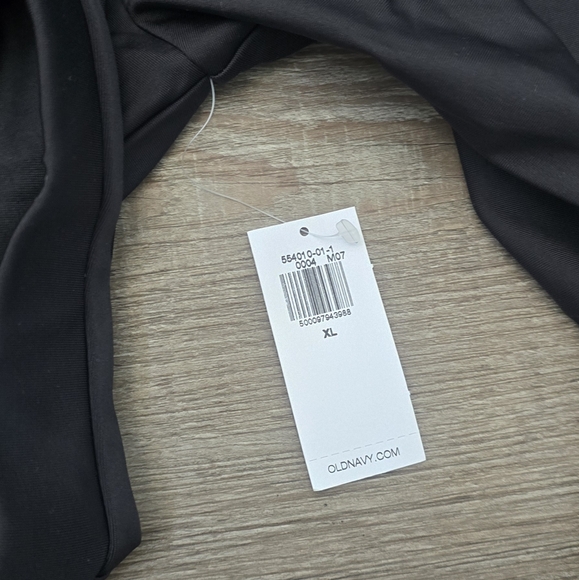 Old Navy mix and match 2 piece long sleeved swimsuit black / purple size XL NWT - Picture 4 of 4